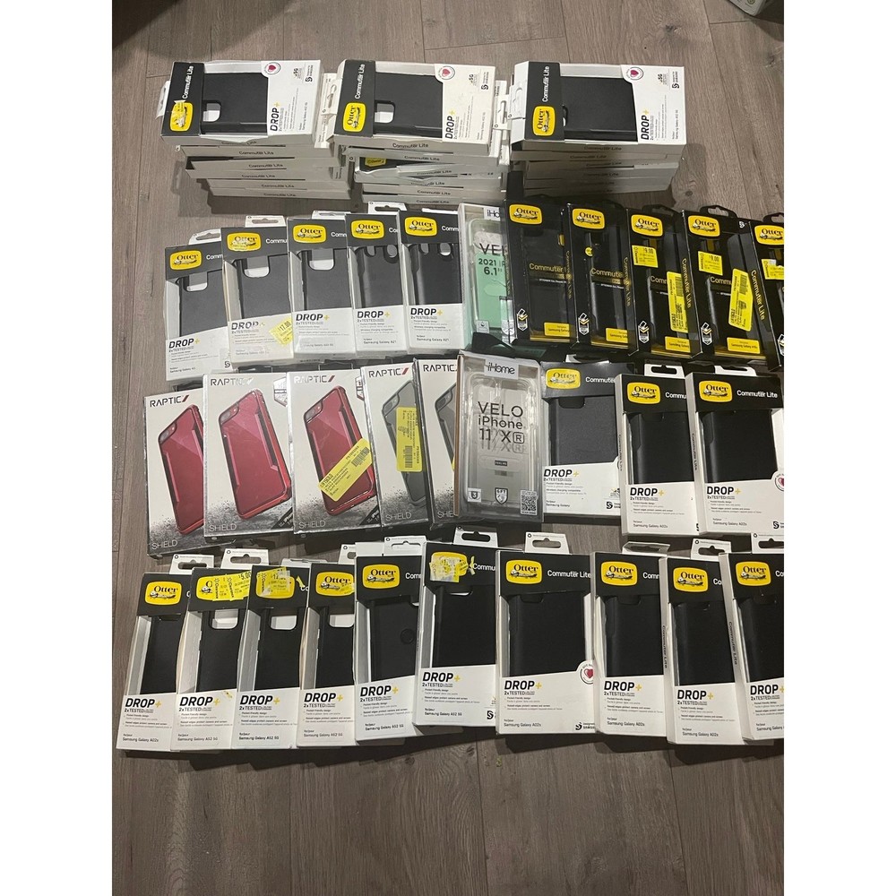Wholesale Bulk Resller Lot 40 Smartphone Cases Otterbox and IHome e